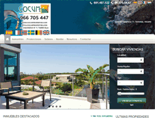 Tablet Screenshot of cocumproperties.com